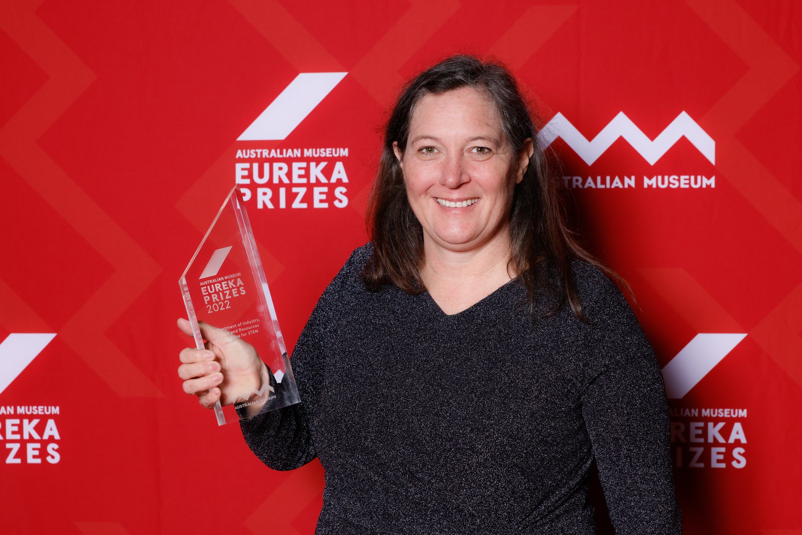 Dr Kirsten Ellis, Monash University, winner of the 2022 Department of Industry, Science and Resources Eureka Prize for STEM Inclusion.