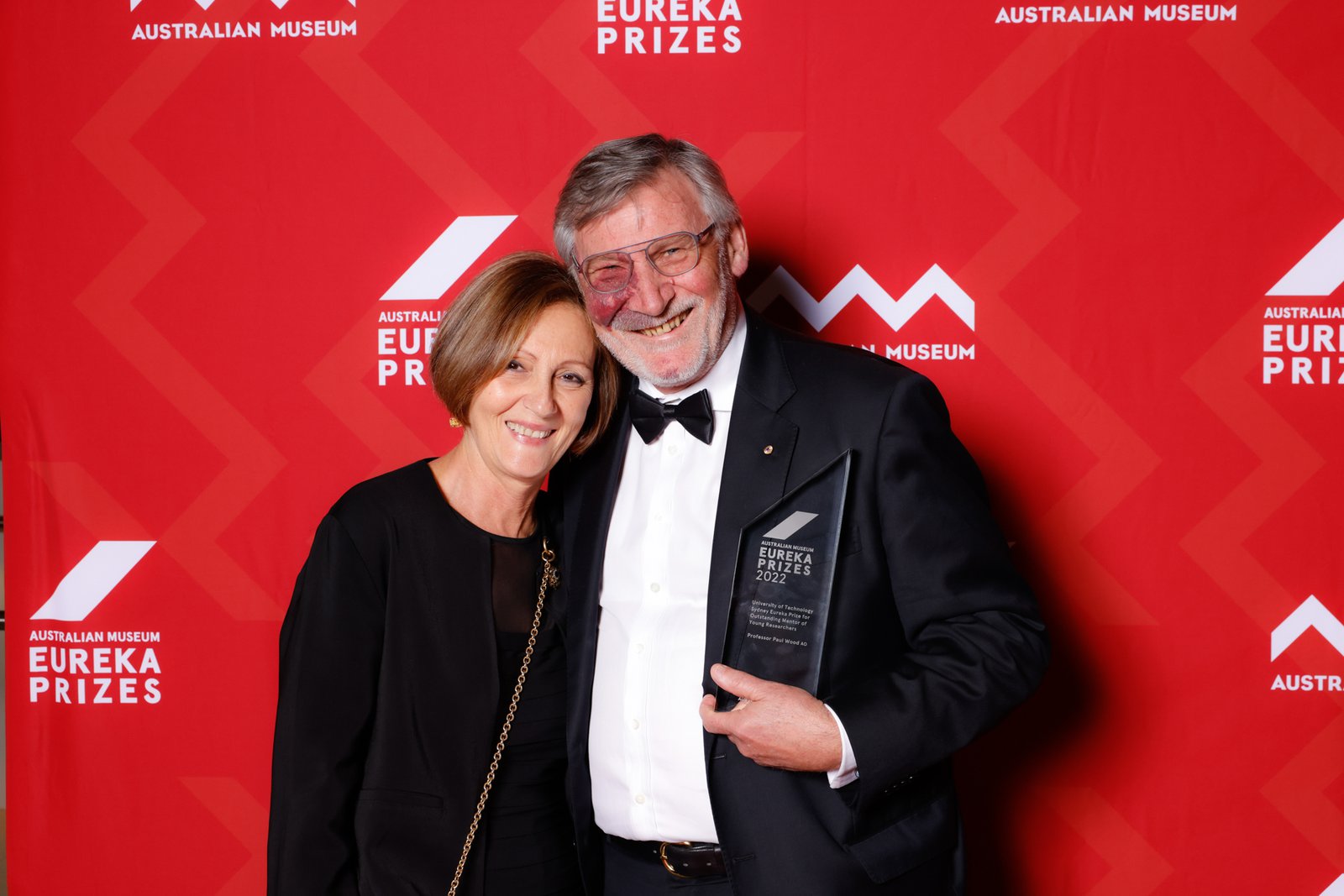 Professor Paul Wood AO, Monash University, winner of the 2022 University of Technology Sydney Eureka Prize for Outstanding Mentor of Young Researchers.