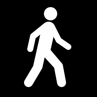 AM walk icon