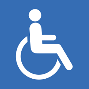 Visual Story accessible bathroom symbol