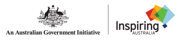 Inspiring Australia RBG logo.