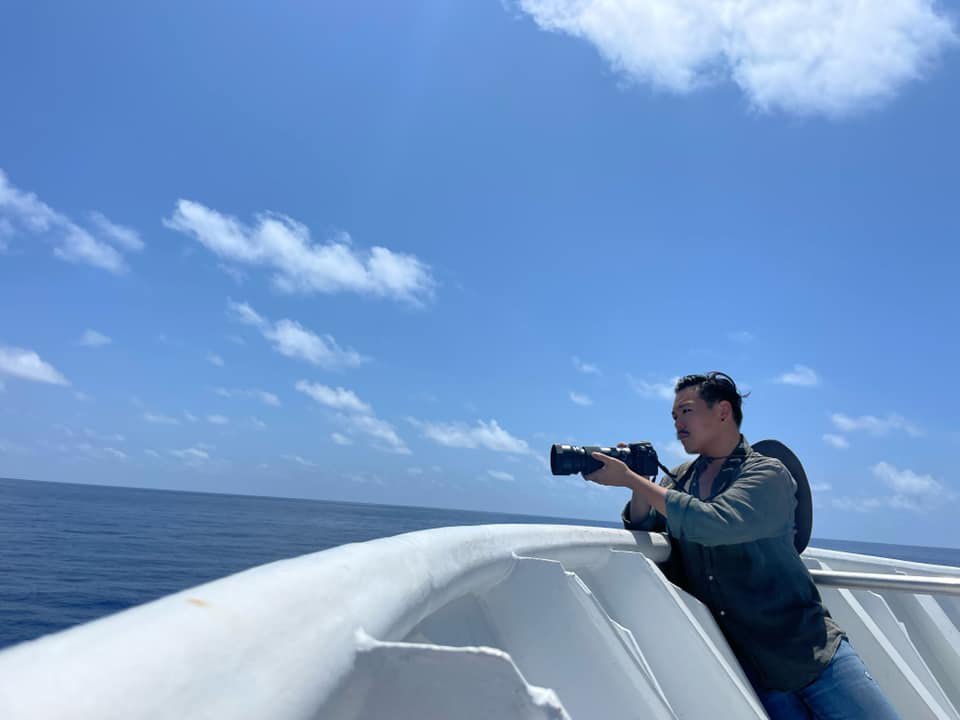 Yi-Kai Tea on the CSIRO RV Investigator voyage