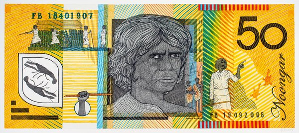 Fanny Balbuk (1840-1907) Blood Money – Fifty Dollar Note