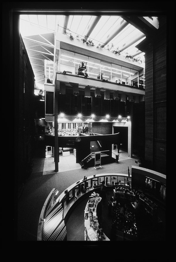 Australian Museum Atrium from a black and white acetate interneg. Date 1988. AMS391/M08826/15