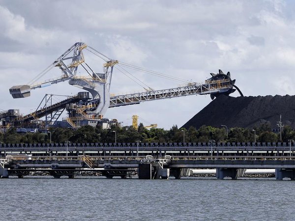 A coal stockpile (file image)